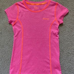 Reebok Girls Size 10/12 Active Shirt (pink)